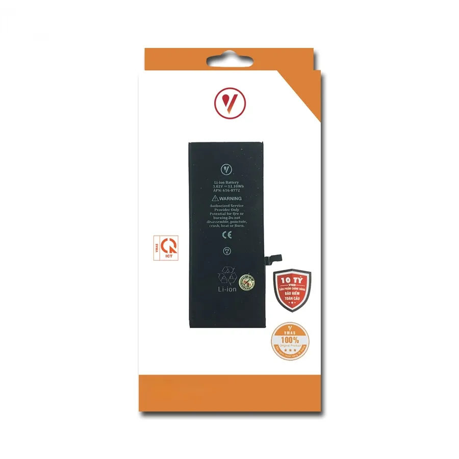 pin vmas dung lượng chuẩn